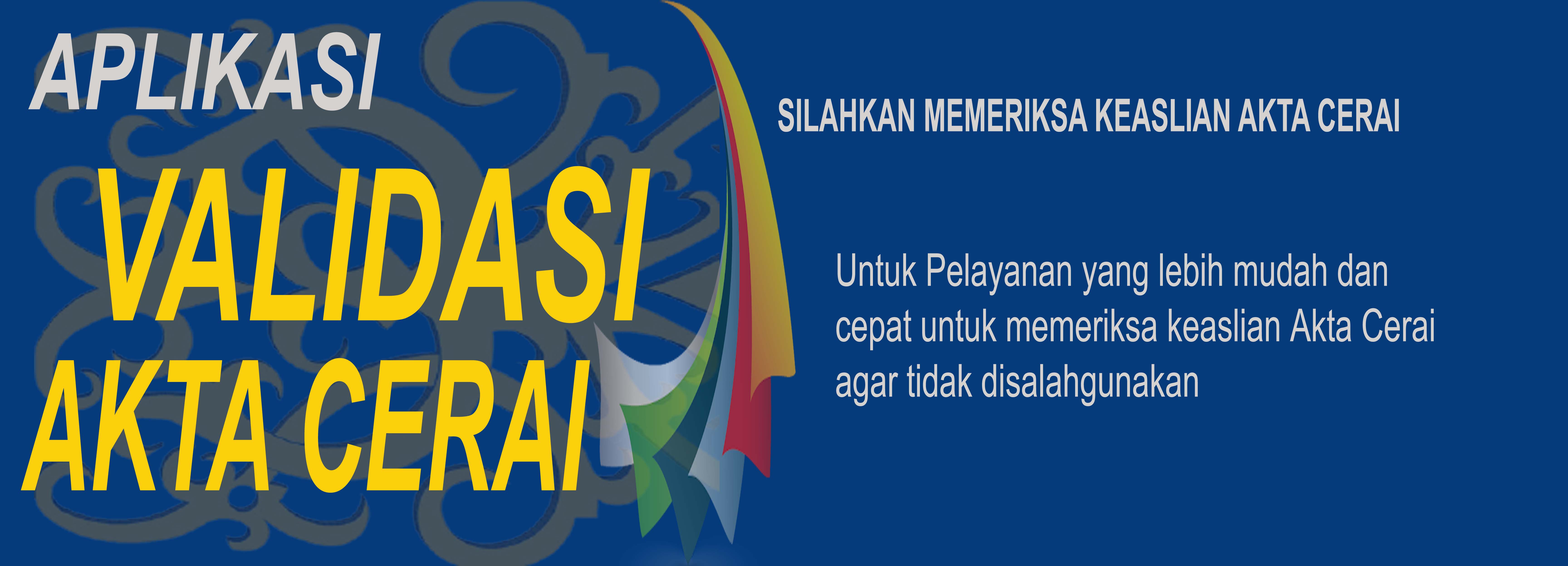 VALIDASI AKTA CERAI