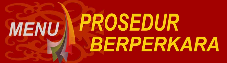 MENU PROSEDUR BERPERKARA